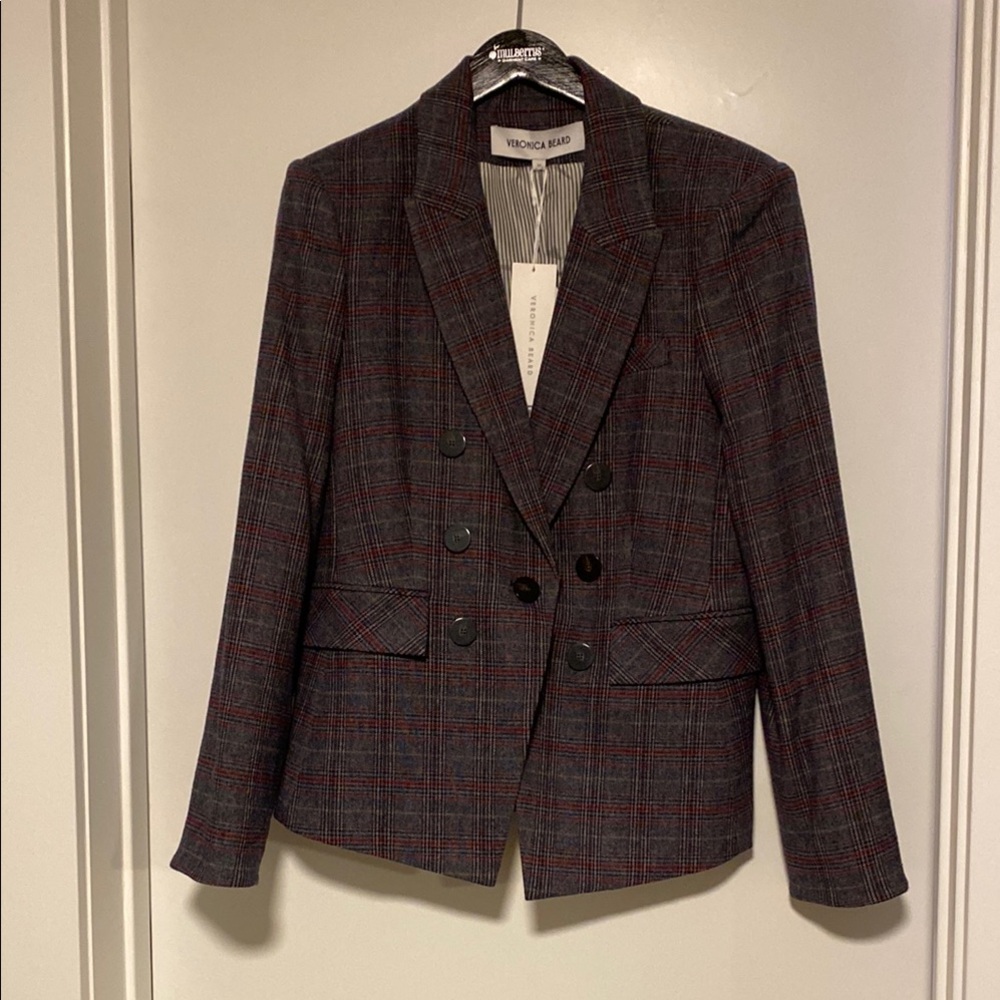 Veronica Beard Blazer Tailored Fit - with zipper inside